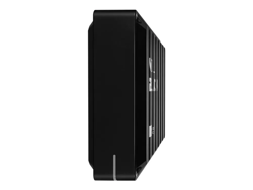 WD_BLACK D10 Game Drive WDBA3P0080HBK - Harddisk - 8 TB - ekstern (bærbar) - USB 3.2 Gen 1 - 7200 rpm - sort