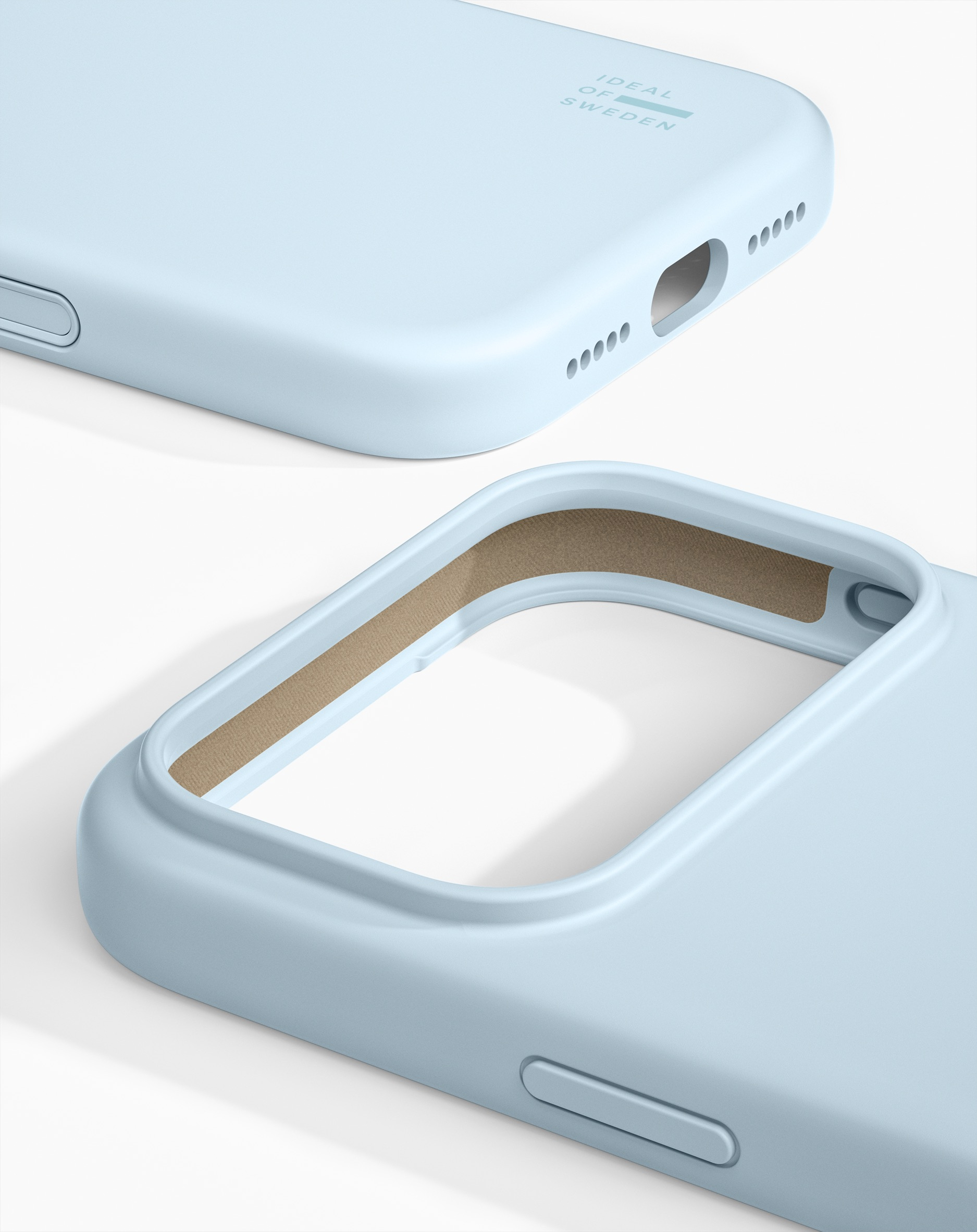 iPhone 17 Pro Max MagSafe Silikon Hülle Case Recycled (IDSICMS-I2567P-501) - Light Blue
