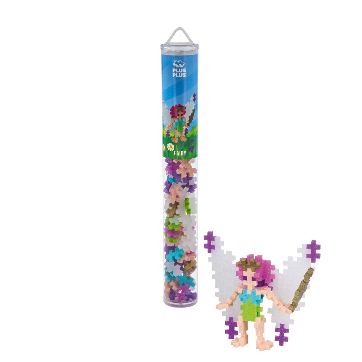 Plus Plus Tube - Fee ( 100 stukjes )