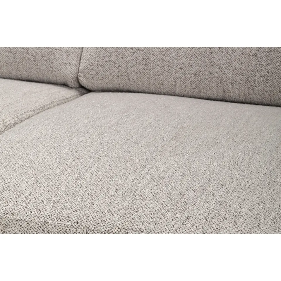 Bank Tom met chaise longue links - Java - beige
