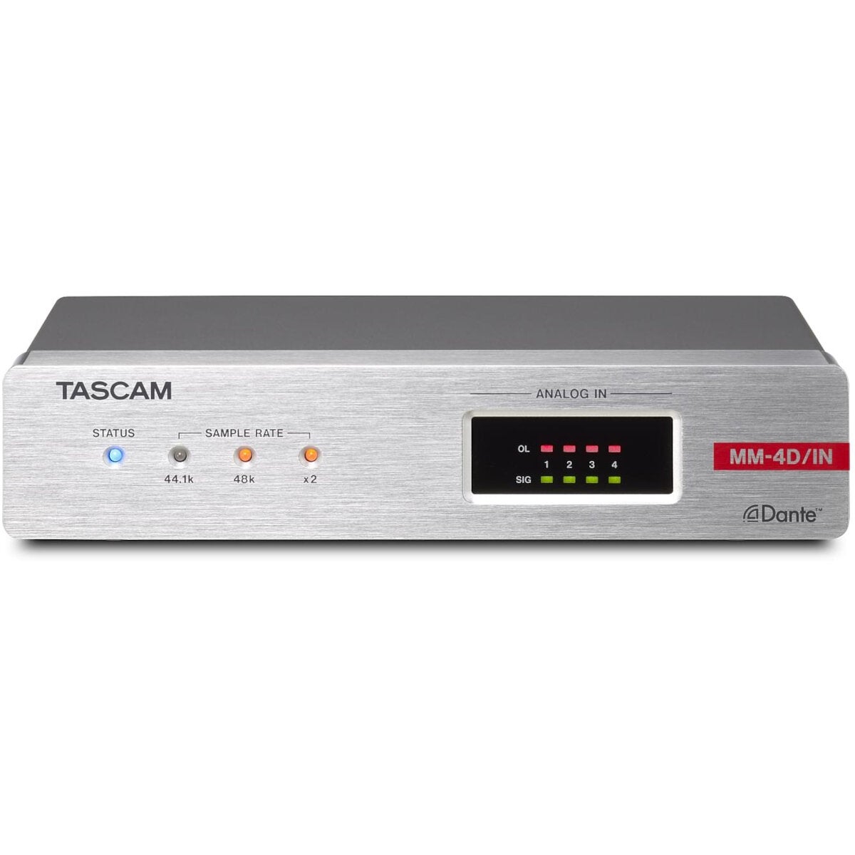 Tascam MM-4D/IN-E Dante converter