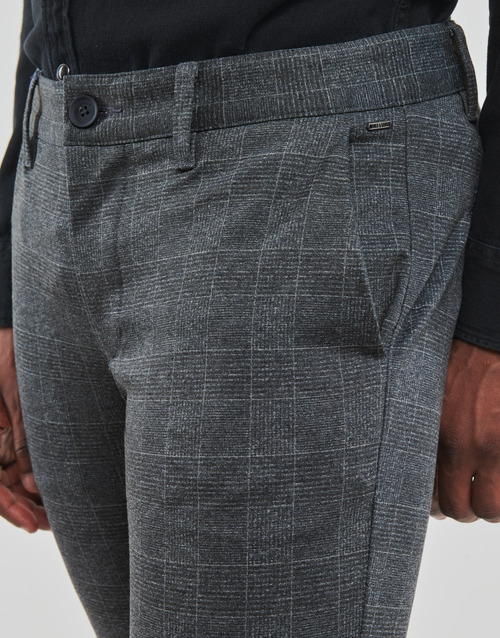 Only & Sons  - ONSMARK CHECK PANTS HY GW 9887 - Marine