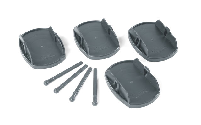 Fiamma Plates Pro Platten für die Kurbelstützen des Wohnwagens