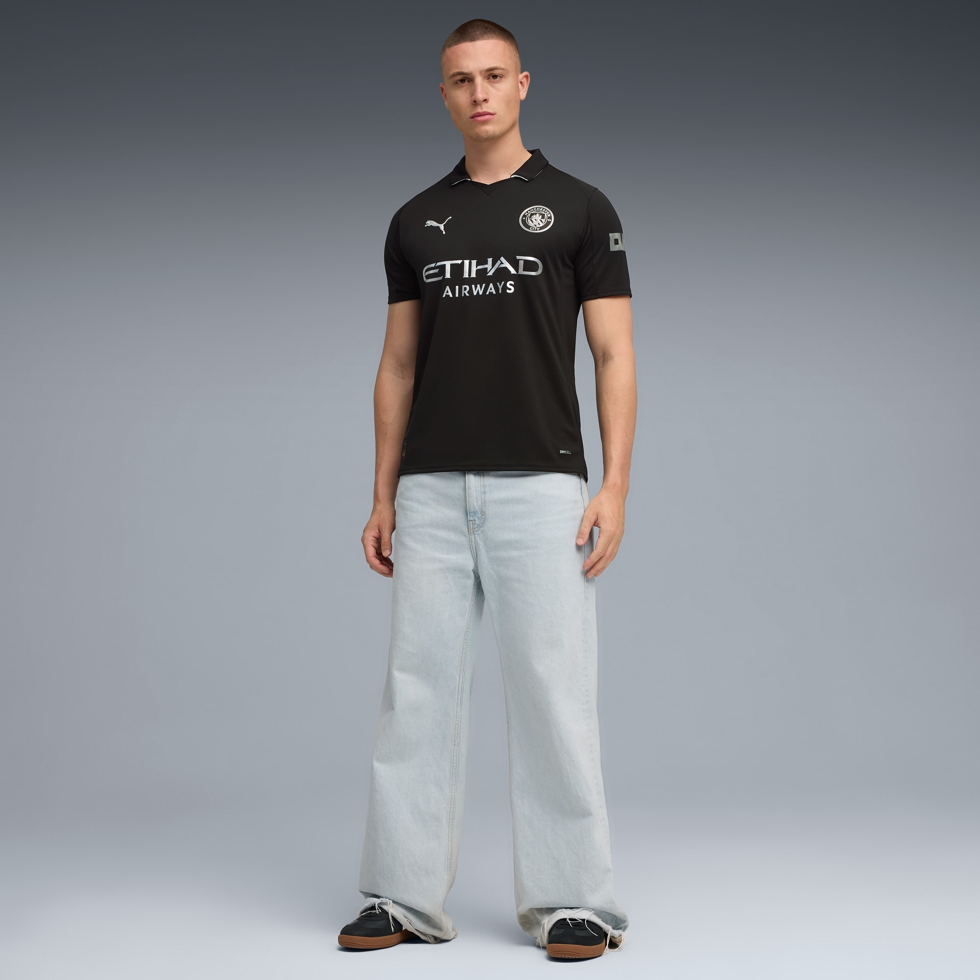 Manchester City 25/26 Bortedrakt Herre Puma Black