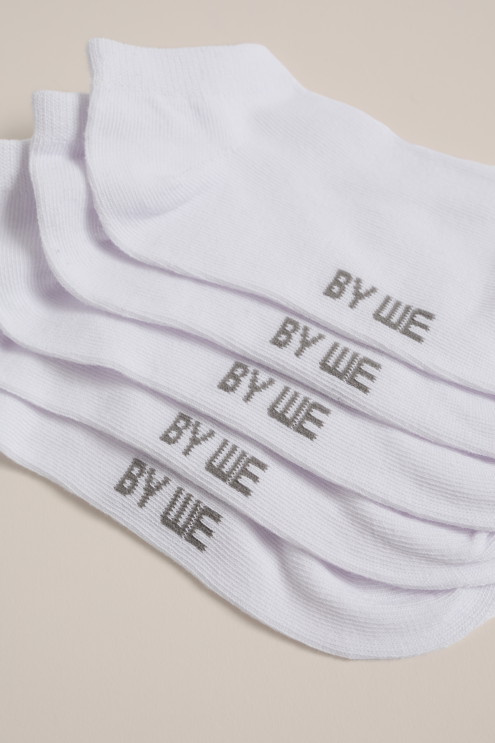 Jongens sokken, 5-pack WE Fashion Wit