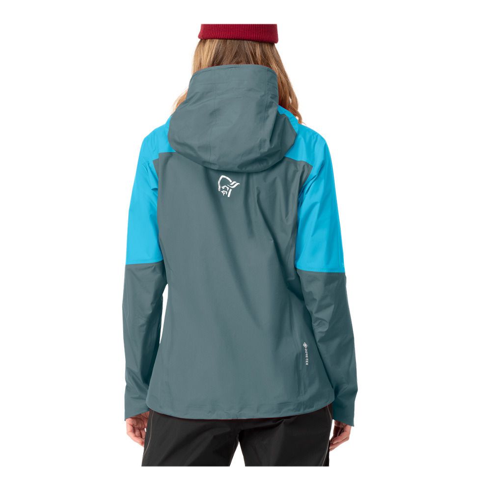 Norrona FALKETIND GTX - Veste Femme aquarius/nor