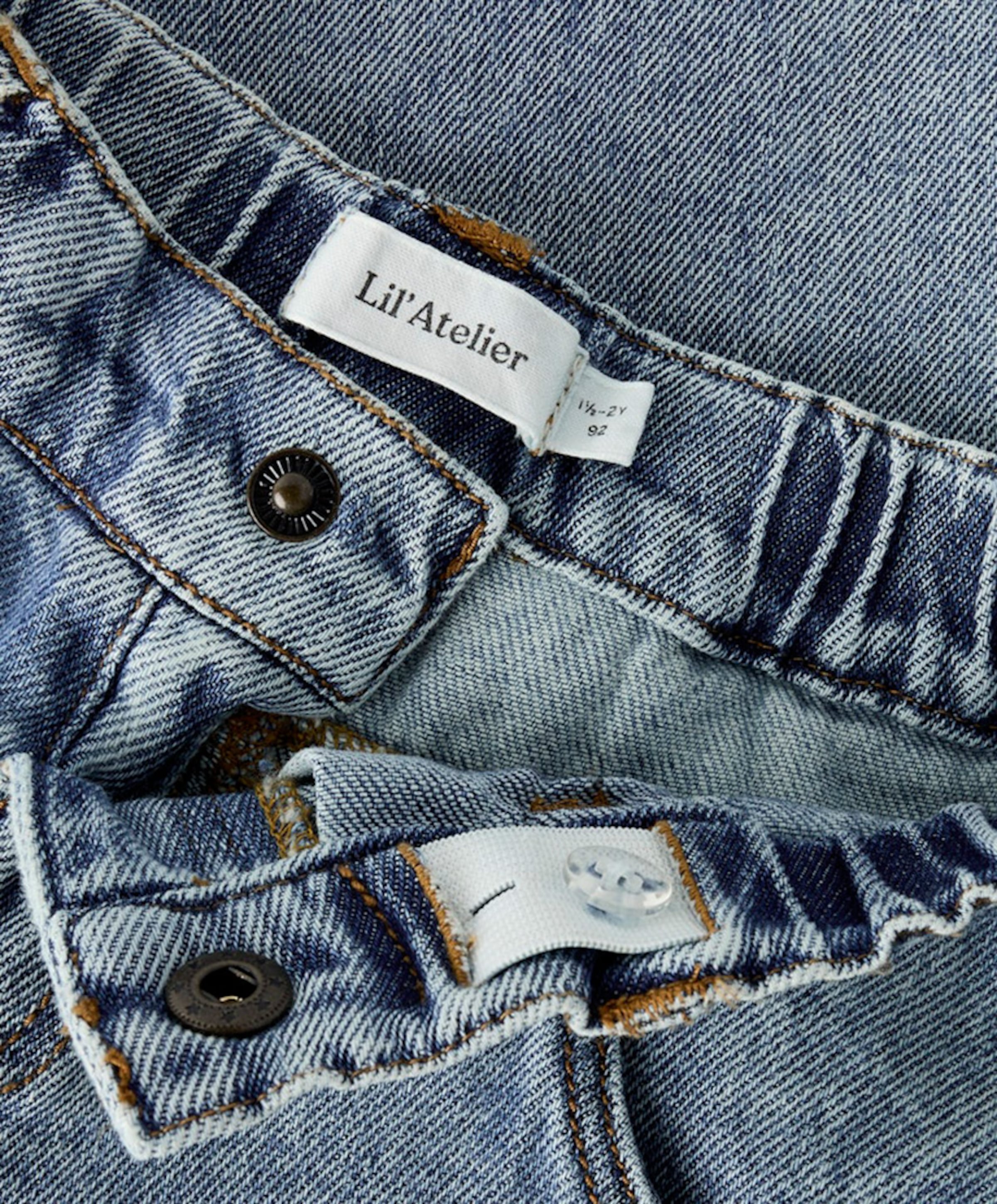 Lil' Atelier NMFKAROLE SIM CARROT 2433-CJ meisjes jeans blauw