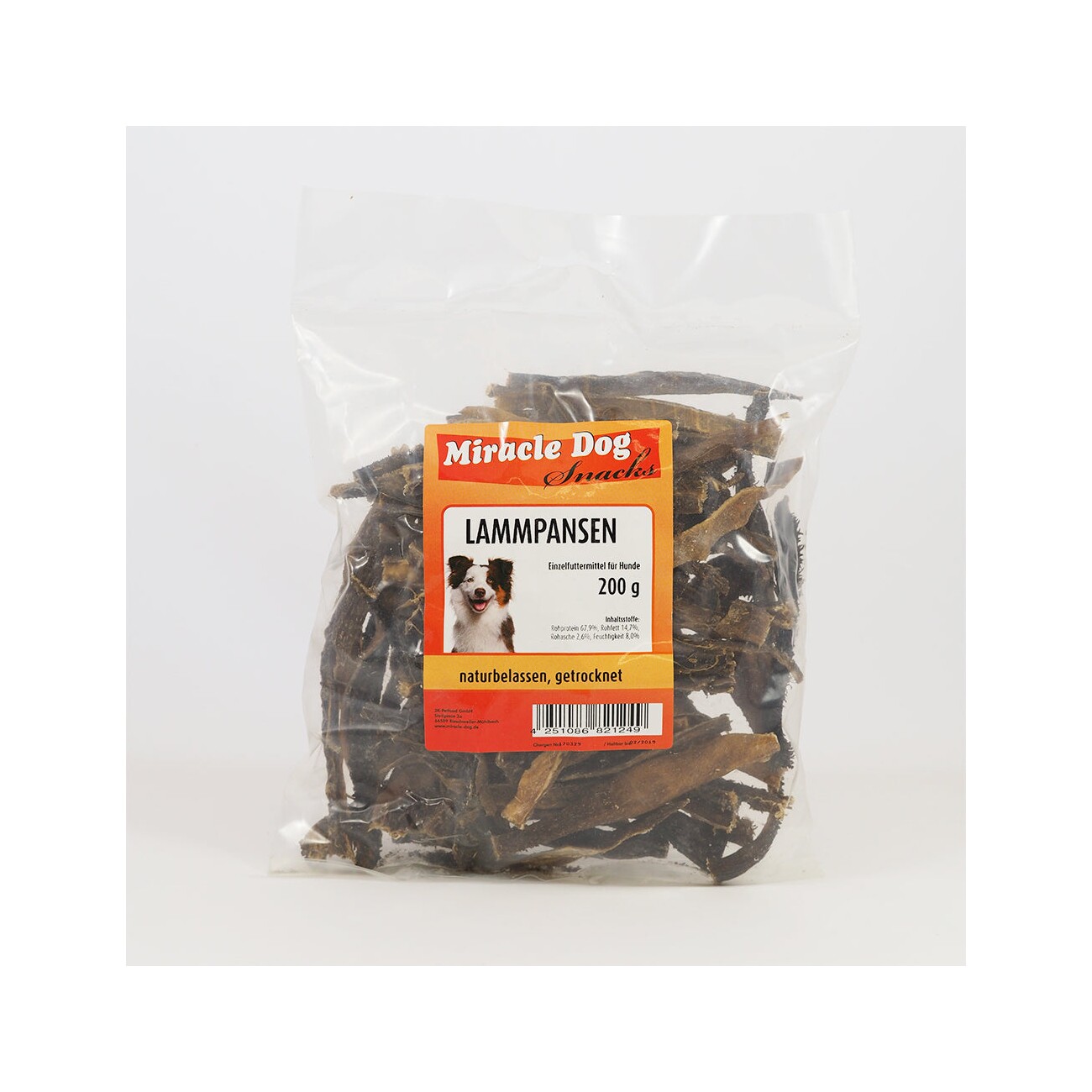 Miracle Dog Lammpansen 10 x 200g
