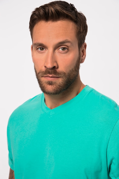 JP 1880 T-Shirt, Basic, V-Ausschnitt, bis 8XL