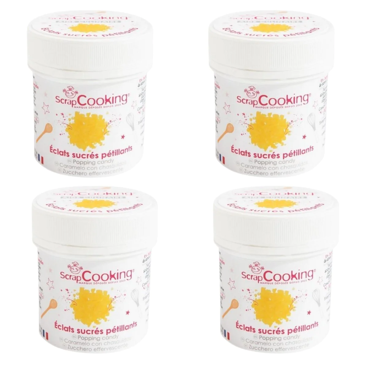 Eclats sucrés pétillants 200 g Scrapcooking