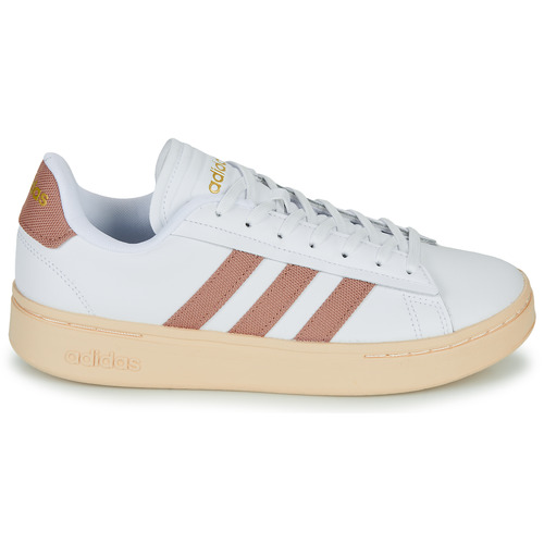 Adidas Sportswear - GRAND COURT ALPHA - Blanc / Rose