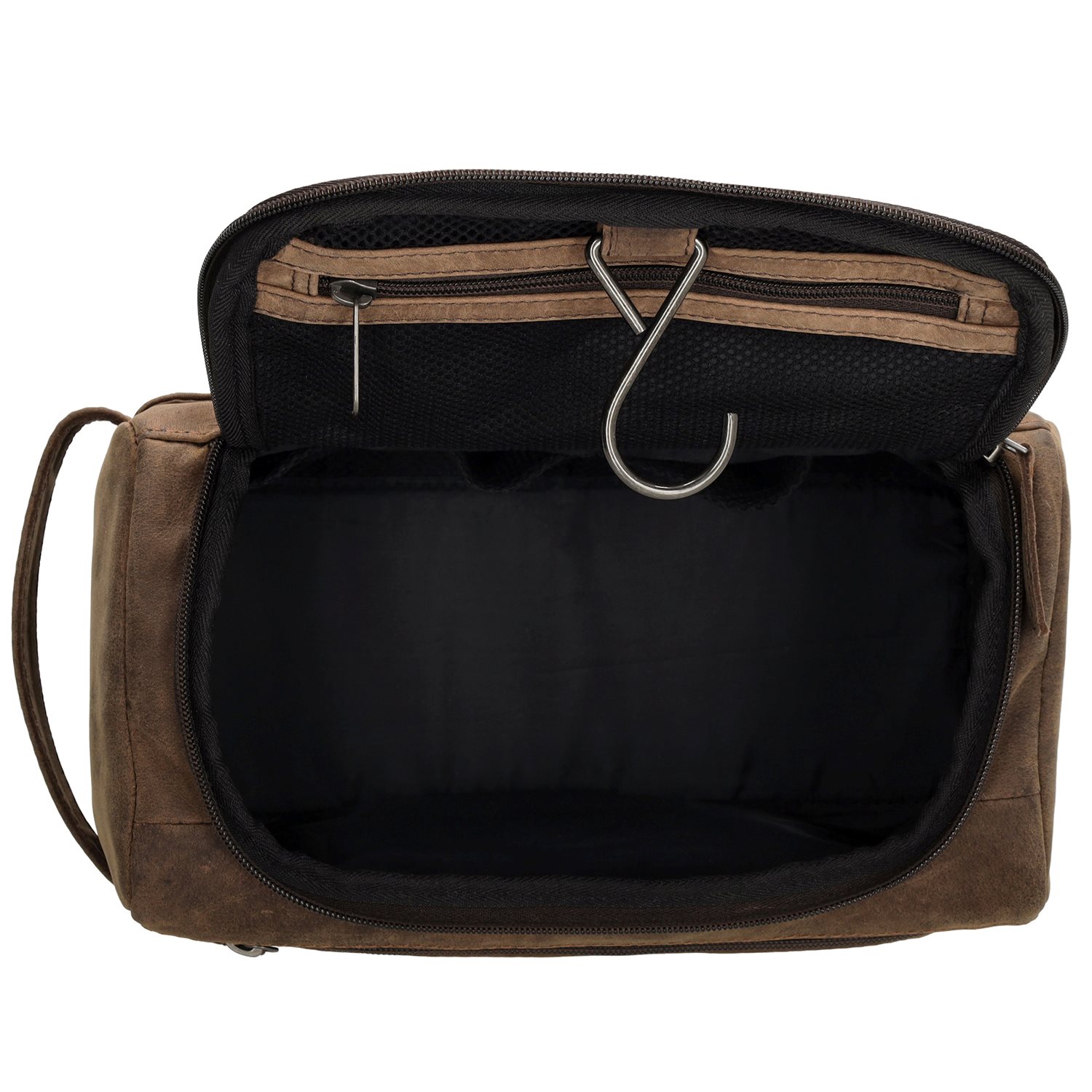 Hide & Stitches Idaho Urbane Toilettas donkerbruin