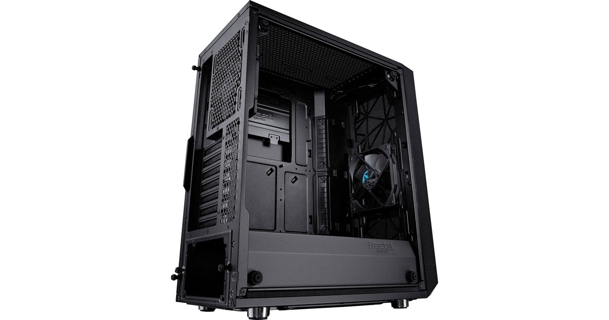 Fractal DesignMeshify C midi tower behuizing  (Zwart | 2x USB-A | Tempered Glass)