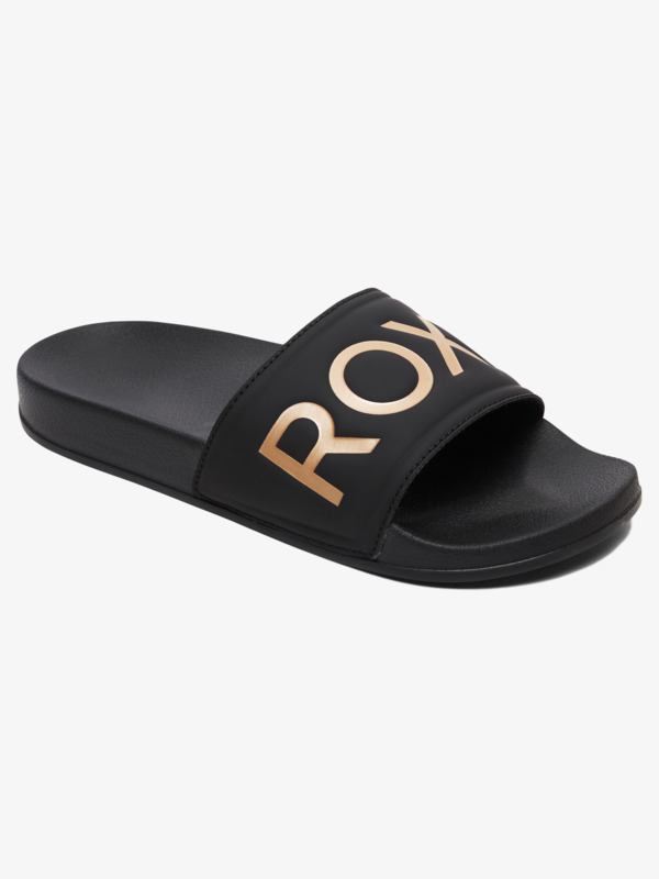Slippy Ii Sandales Noir Femme