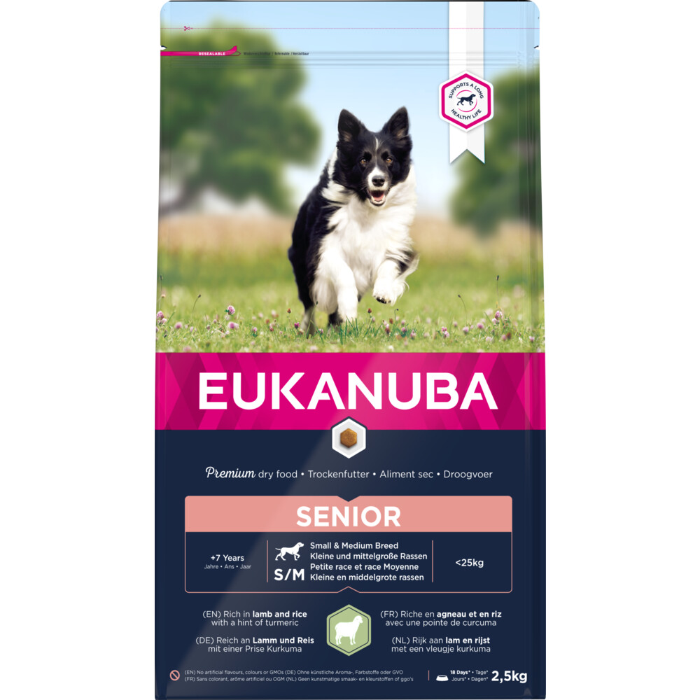 Eukanuba Dog Mature - Senior All Lam - Rijst2,5 kg