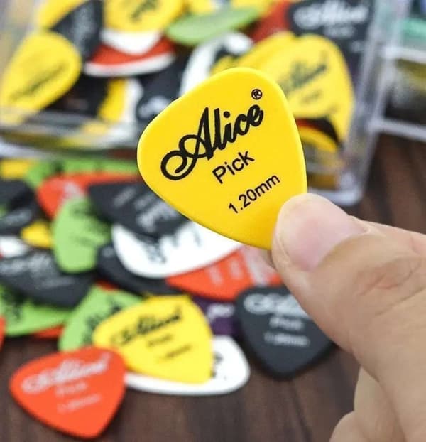 10-Pack gitarplektrum, tonekontroll elektrisk gitar og elektrisk bass