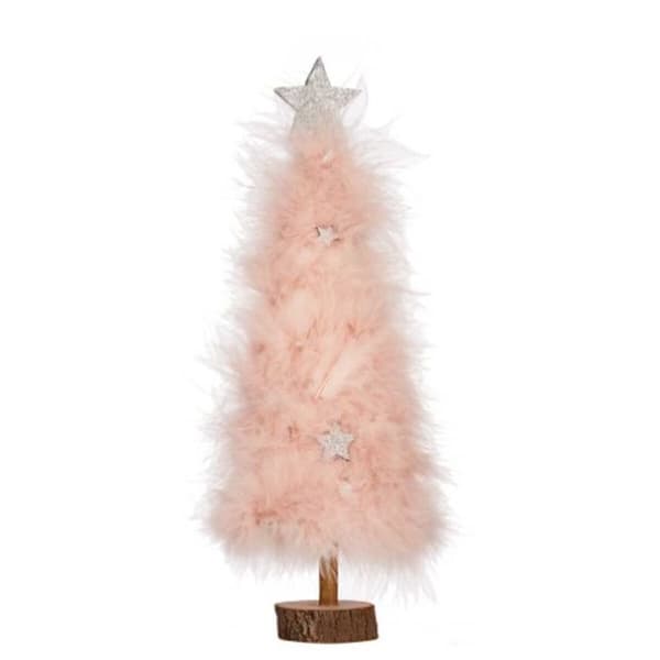 Juletre Krist+ 21XD023 Rosa Tre Plast 9 x 34 x 9 cm (6 enheter)