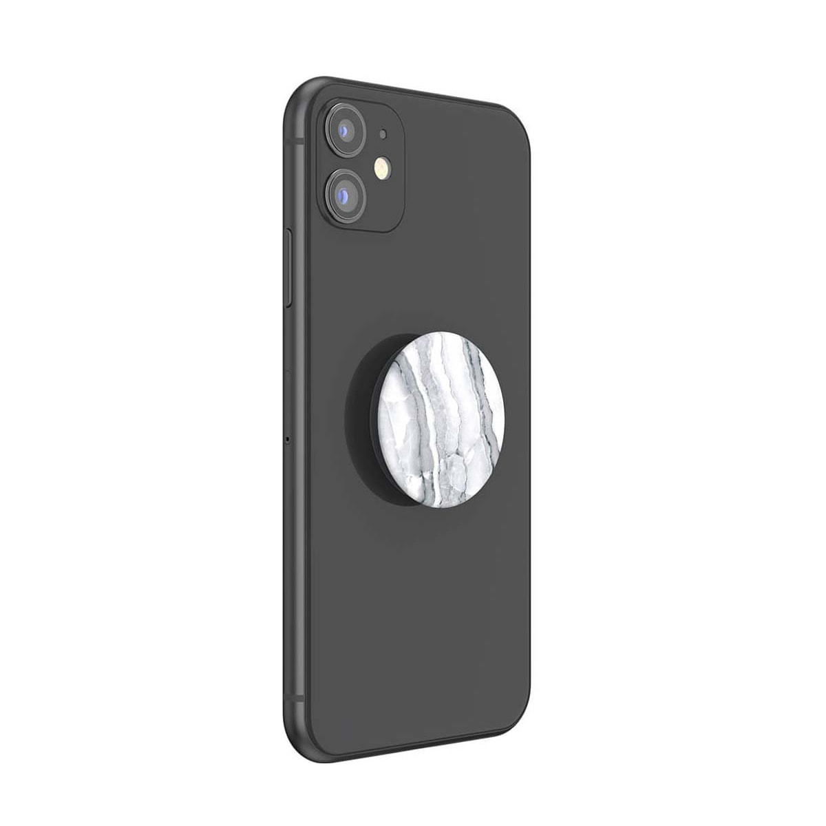 POPSOCKETS PopGrip Basic grep til mobile enhter (hvit granitt)