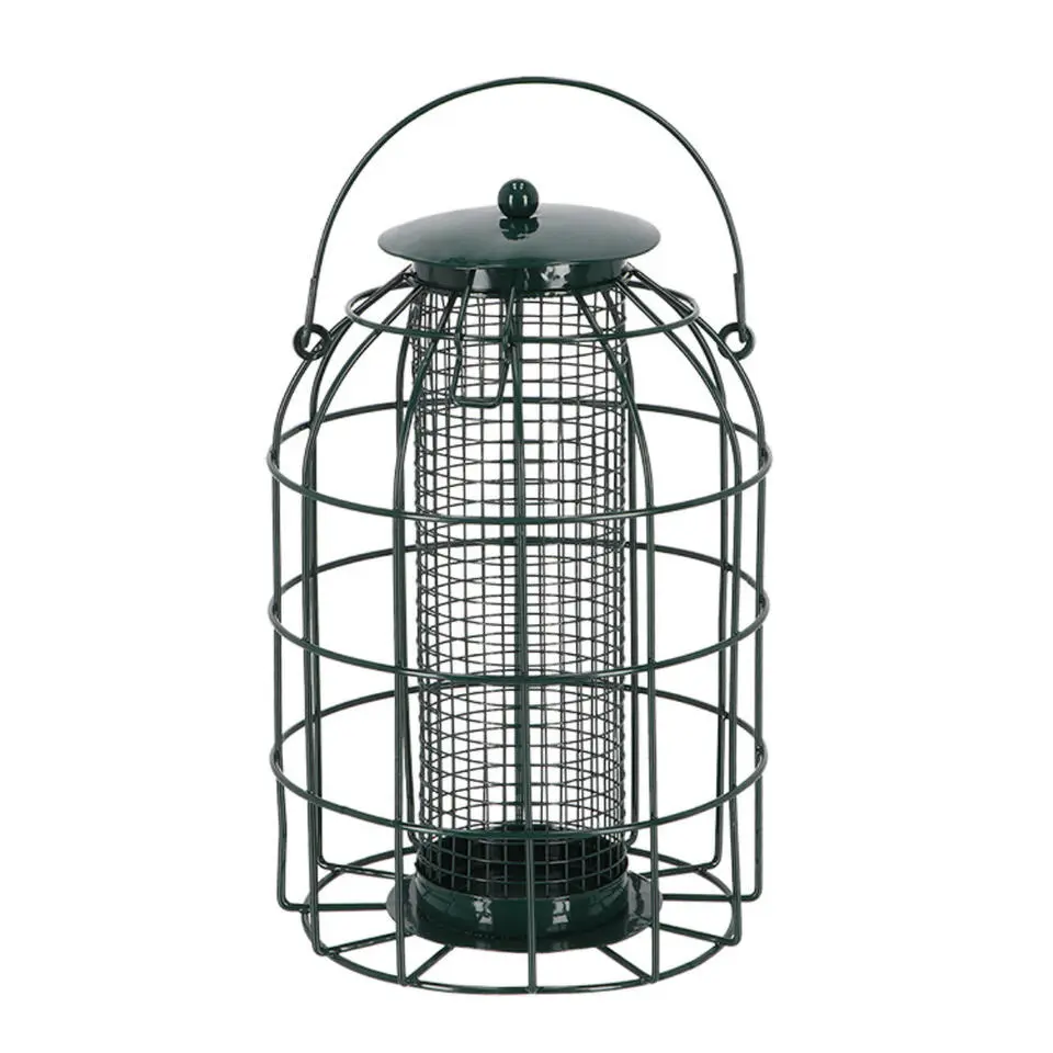 Best for Birds Selectieve notensilo Mees - staal - 16 x 24 cm