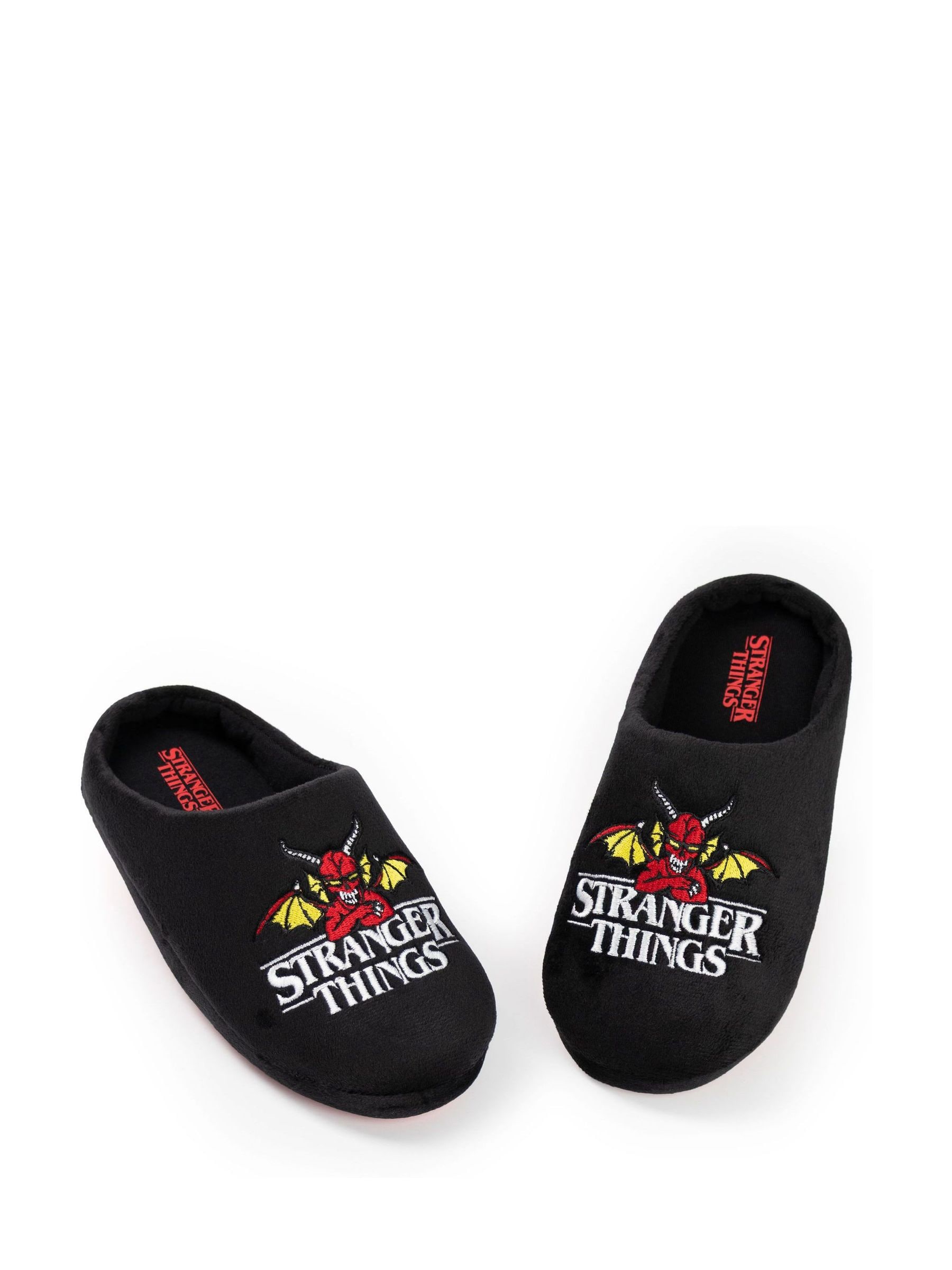 Vanilla Underground Stranger Things Mule Slippers