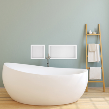 Marho Insera inbouwnis 30 x 60 x 7 cm mat wit