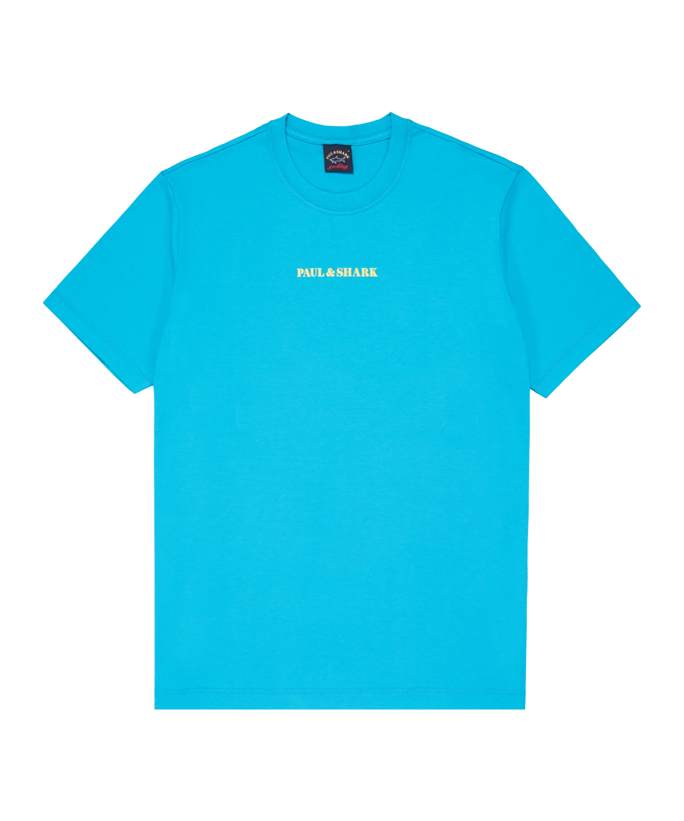 Paul & Shark Organic Cotton T-Shirt Türkis