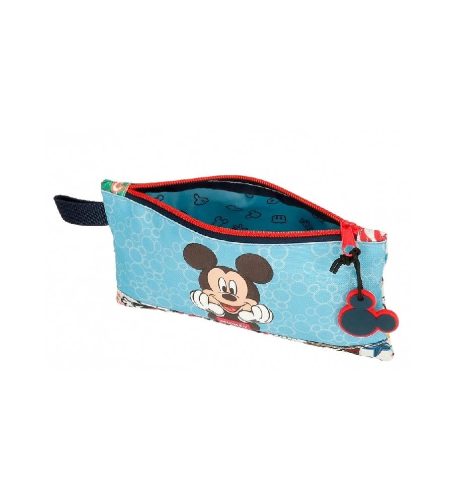 Estojo de lápis azul do Mickey Descolado da Disney