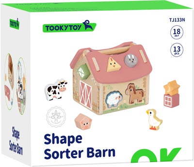 Tooky Toy Farm House Puttekasse