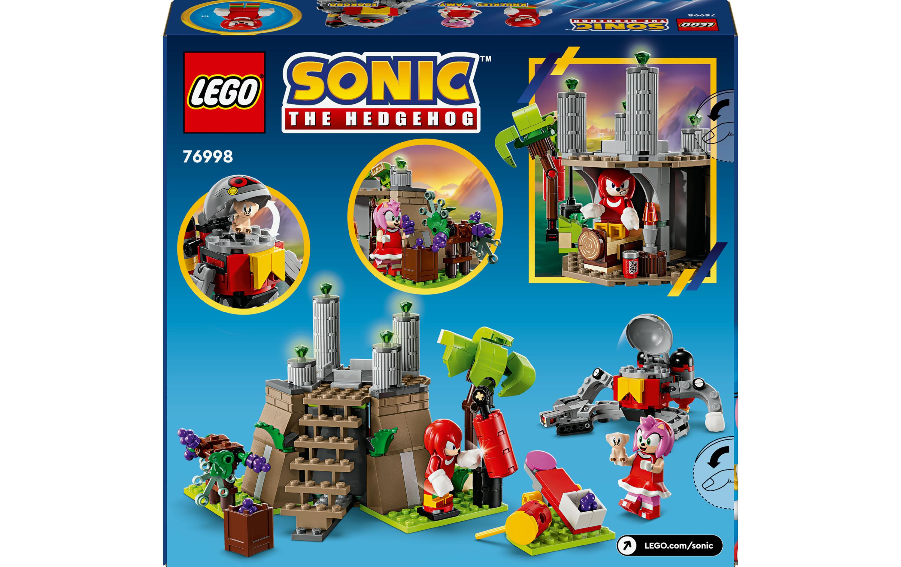 Sonic Knuckles und der Schrein des Master Emerald 76998Cooles Sonic Bauset für ein eigenständiges Spielerlebnis