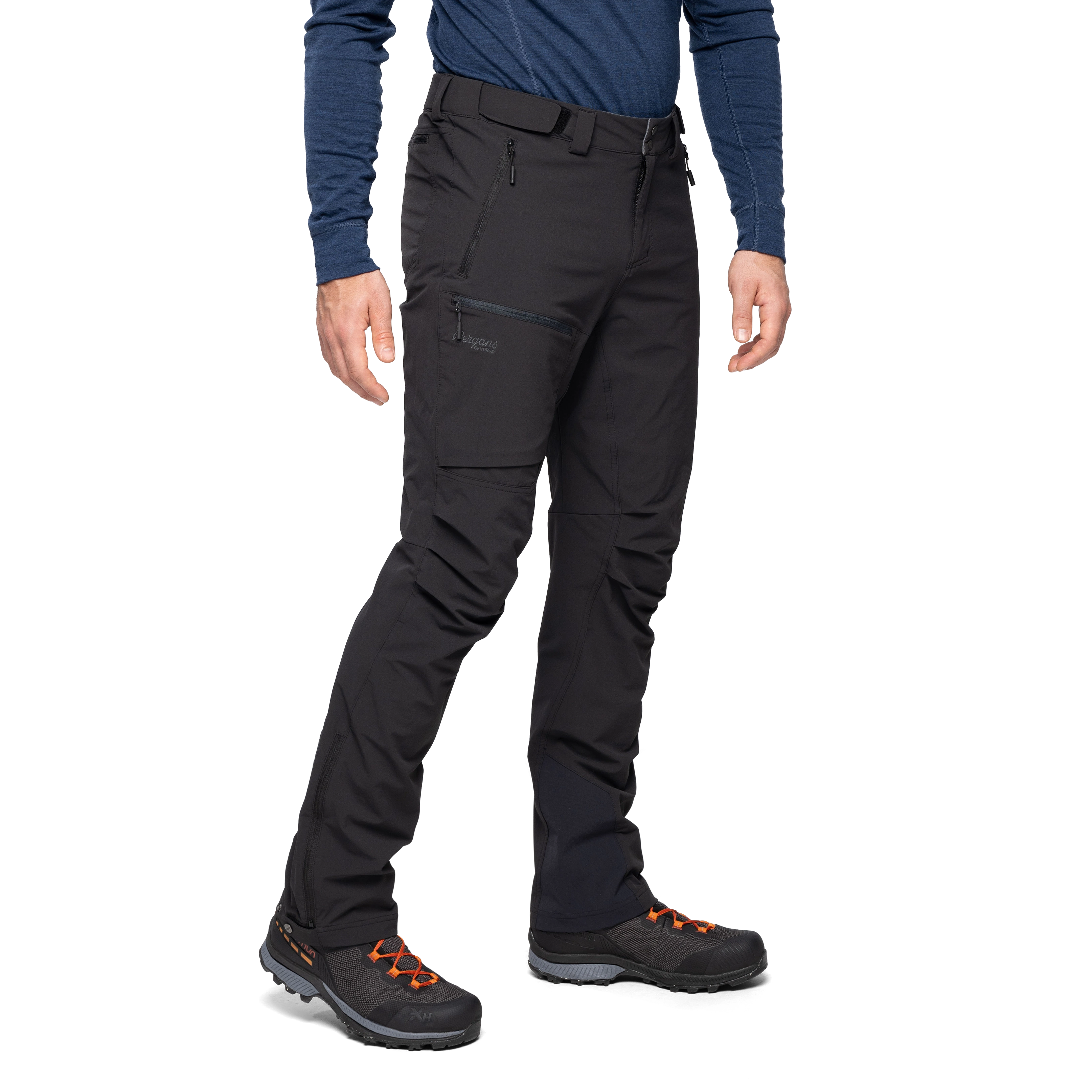 Breheimen Softshell Pants Black / Solid Charcoal