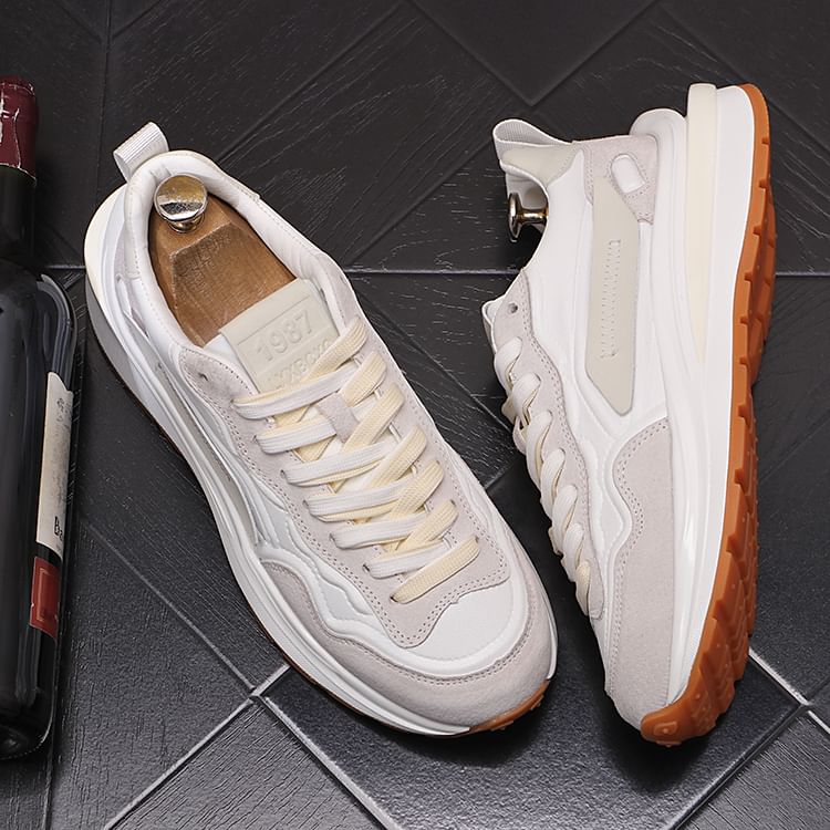 Mr Ozera - Color Block Platform Sneakers