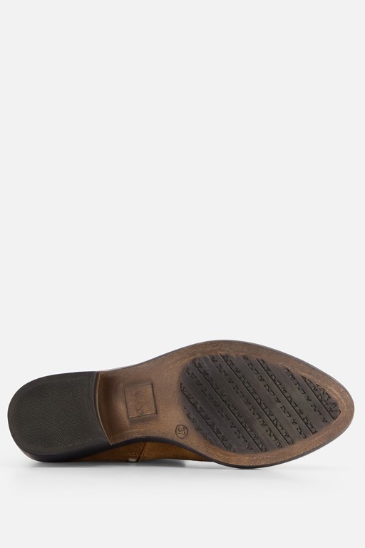 Aqa Cowboylaarzen cognac Suede