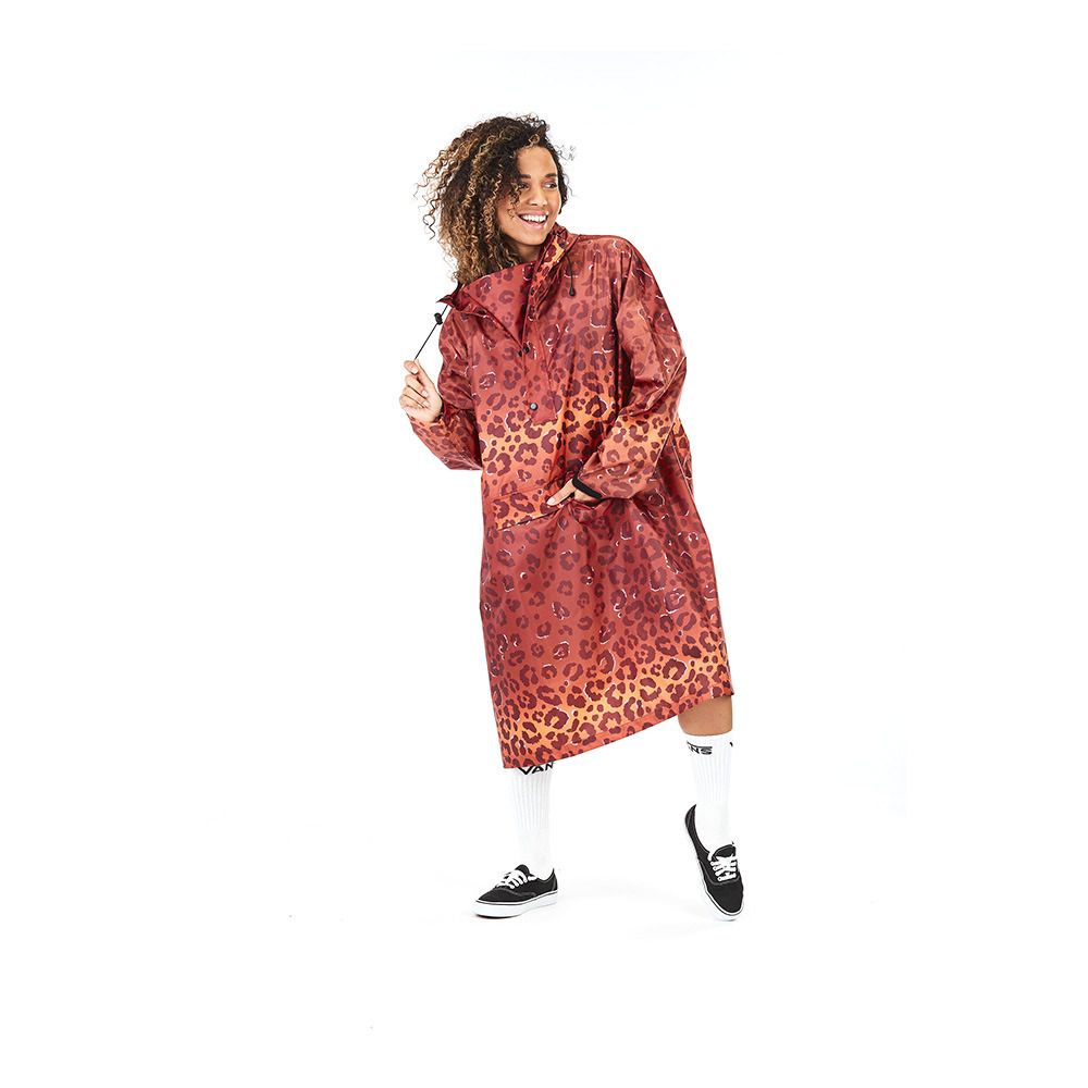 After Essentials RAIN - Poncho leopard
