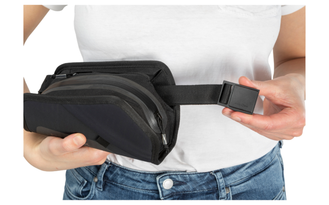 Fidlock Twist Essential Bag M mit Bike Base Tasche mit Flaschenhaltersystem für Fahrradrahmen 1,1 Liter