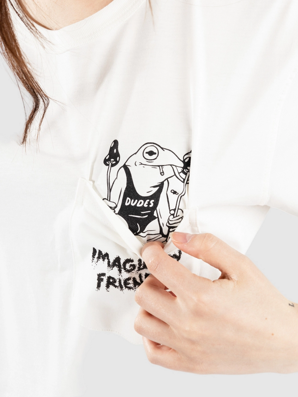 The Dudes Imaginary Friends T-Shirt off/white