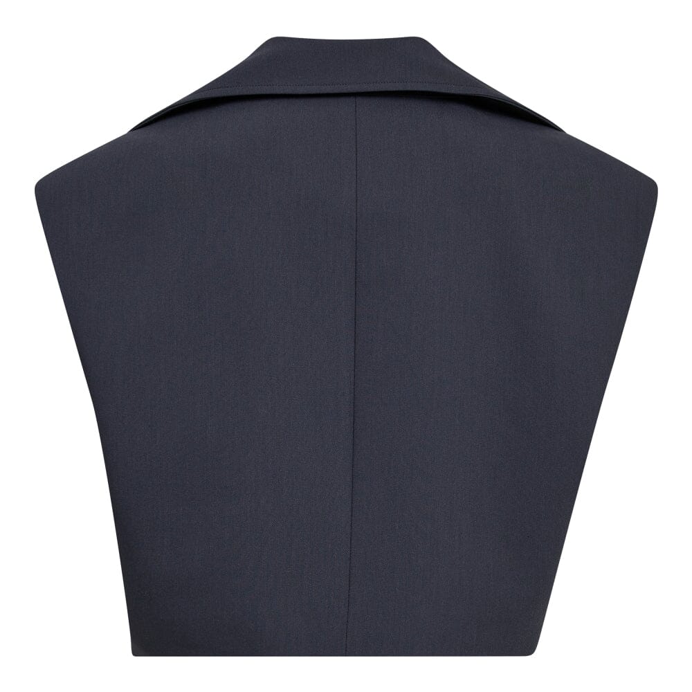 Co´Couture Volacc Crop Waistcoat 30203 61 ink