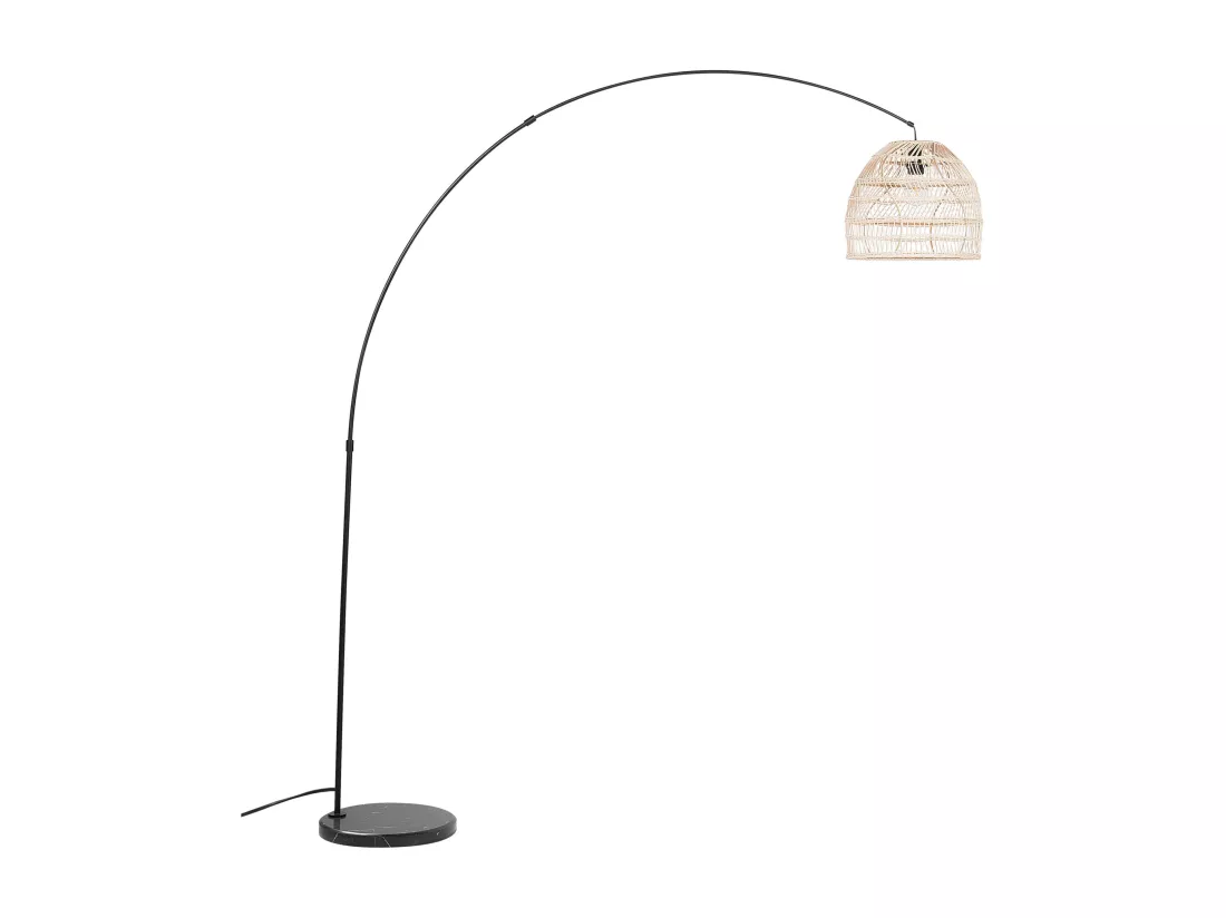 Lampadaire GUAVIARE Rotin Beige