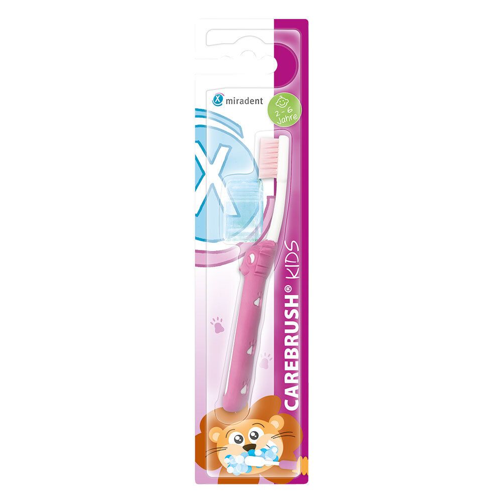 Carebrush® Kids Zahnbürste pink