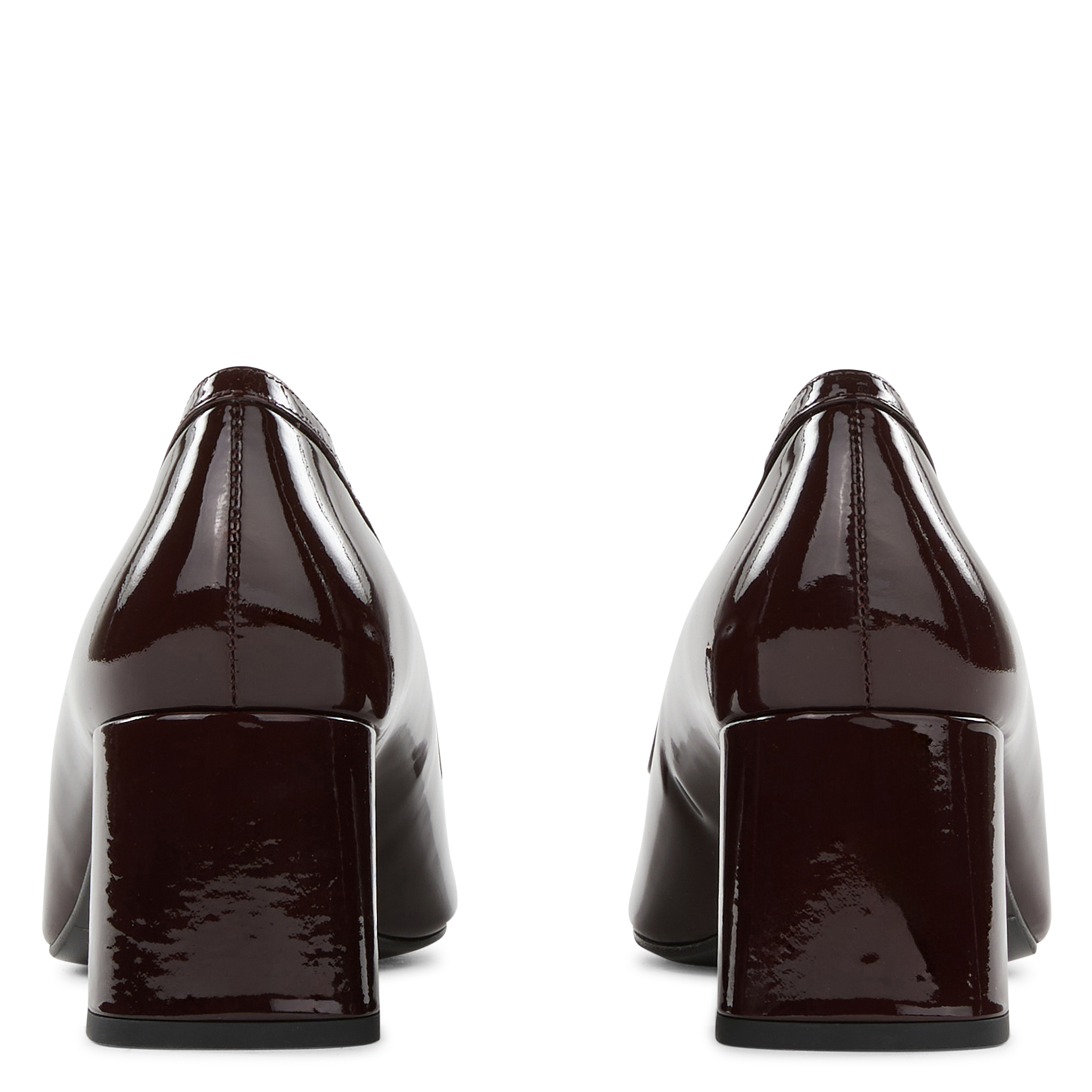 DIOLA - Escarpins en cuir vernis | Rouge
