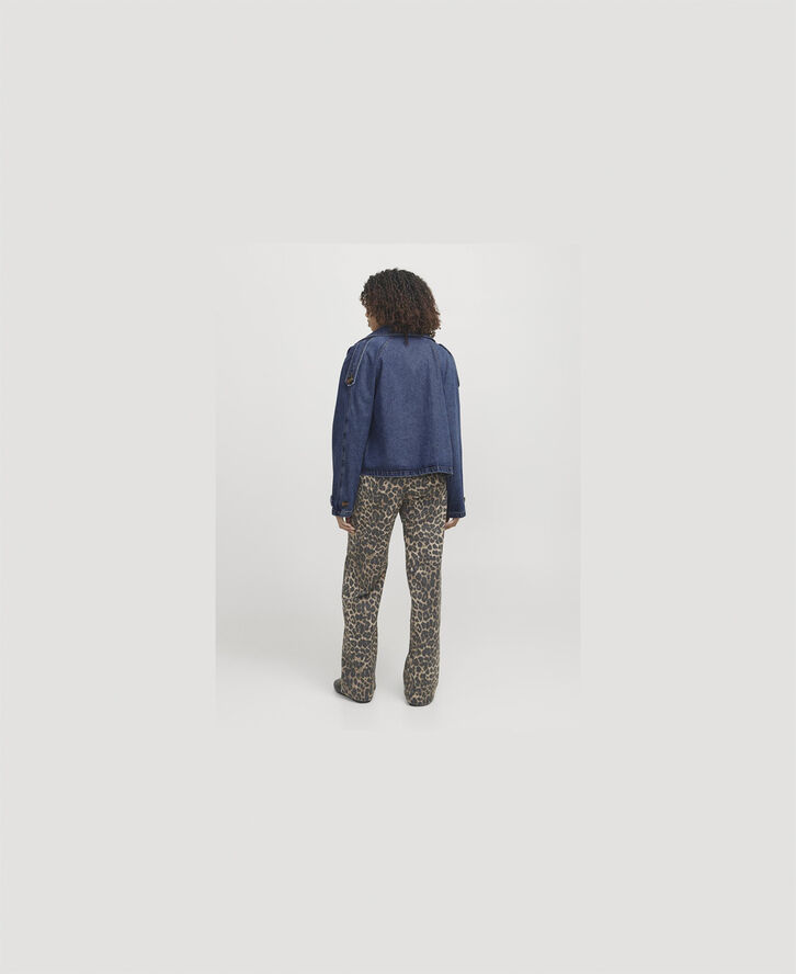 JJXX JXCARLIE SHORT LS DENIM TRENCHCOA D Medium blue denim