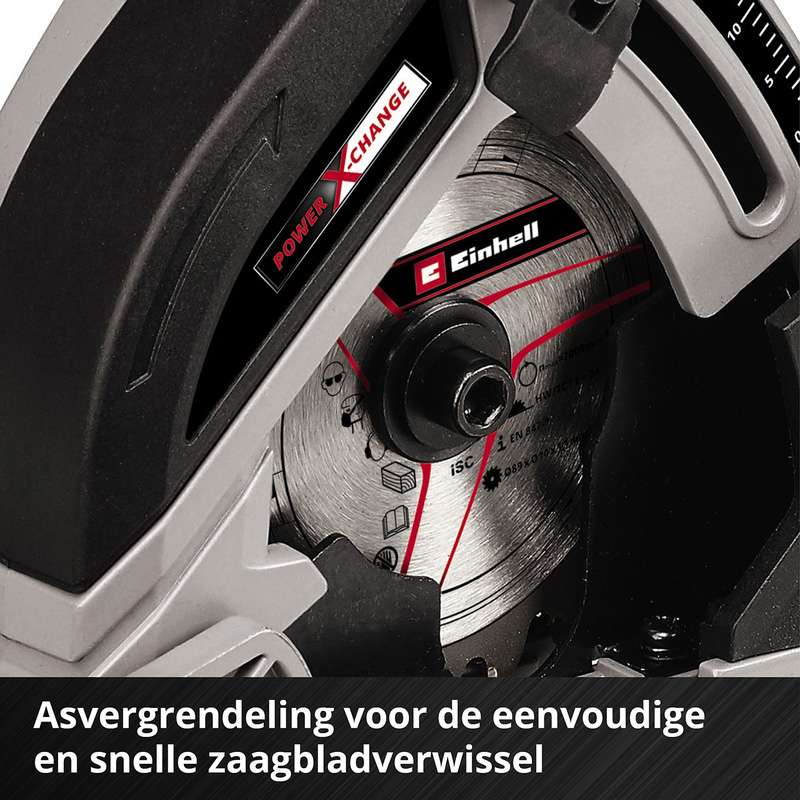 Einhell TE-CS accu mini handcirkelzaag (body) 18V Li-ion