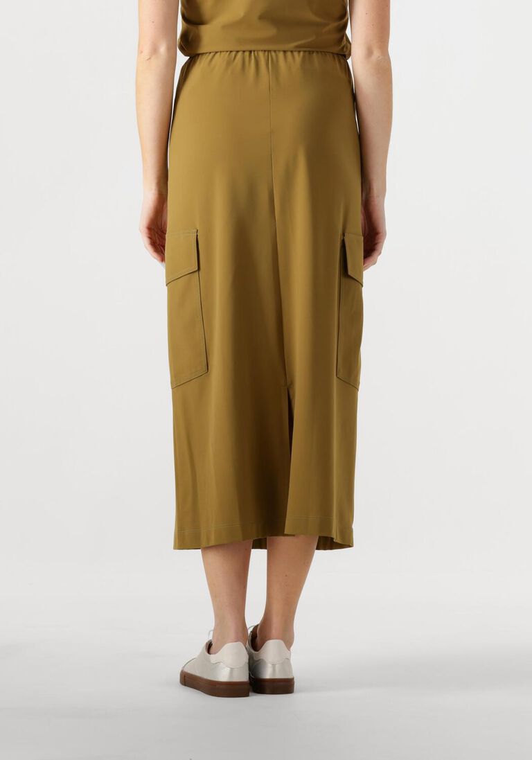 khaki penn & ink midirok skirt
