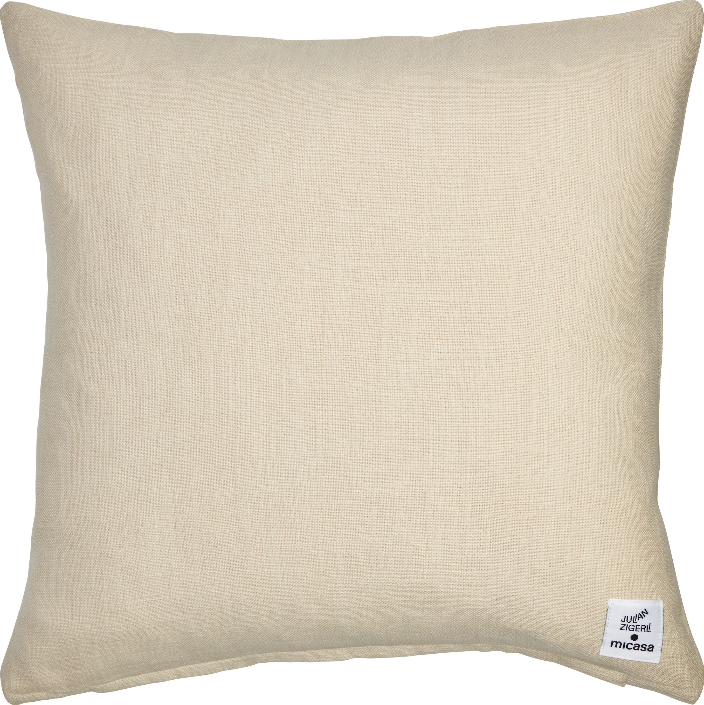 SE-ZIGERLI Zierkissen - Creme / B: 45.0 cm x H: 45.0 cm