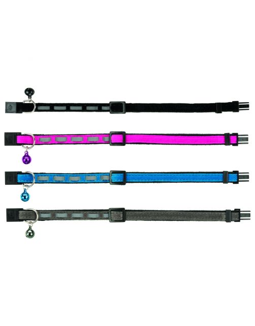 Trixie Halsband Reflecterend - Kattenhalsband - Multi-Color