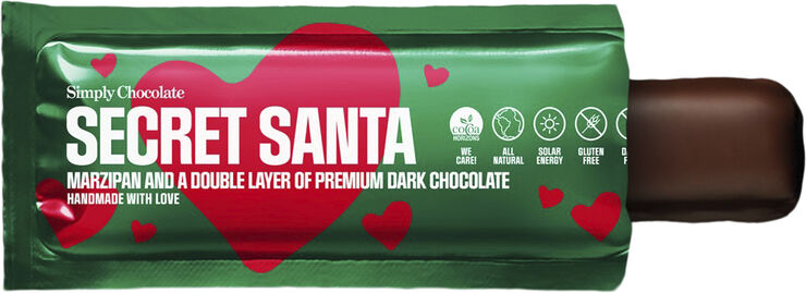 Simply Chocolate SECRET SANTA chokoladebar No_color