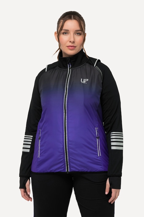 2-in-1-Funktionsjacke, Ärmel abnehmbar, Weste, Reflektor