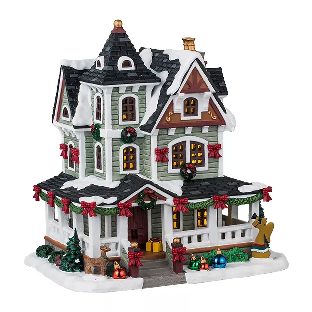 Village de Noël Lemax lumineux Whitbey Residence
