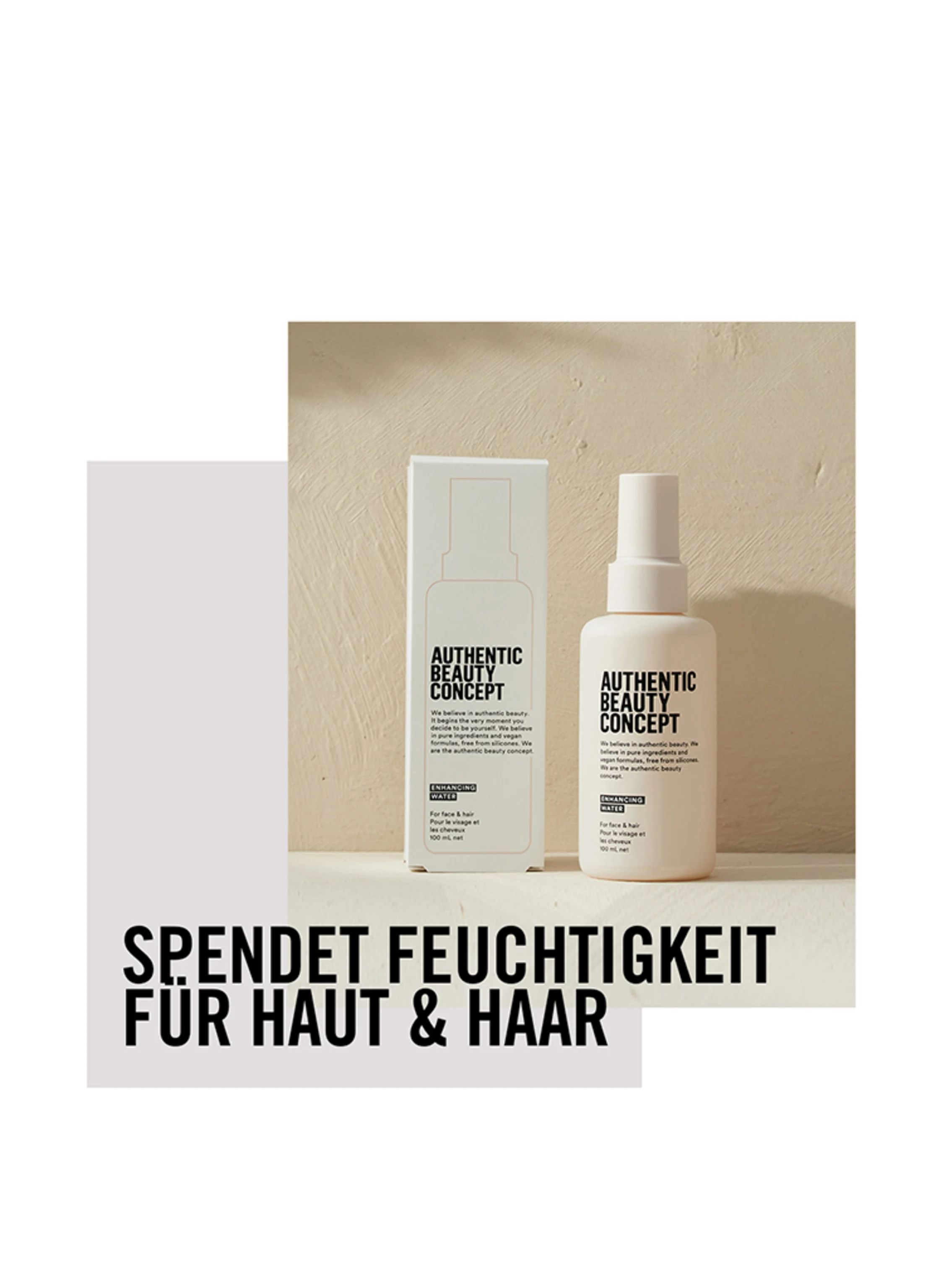 AUTHENTIC BEAUTY CONCEPT ENHANCING WATER