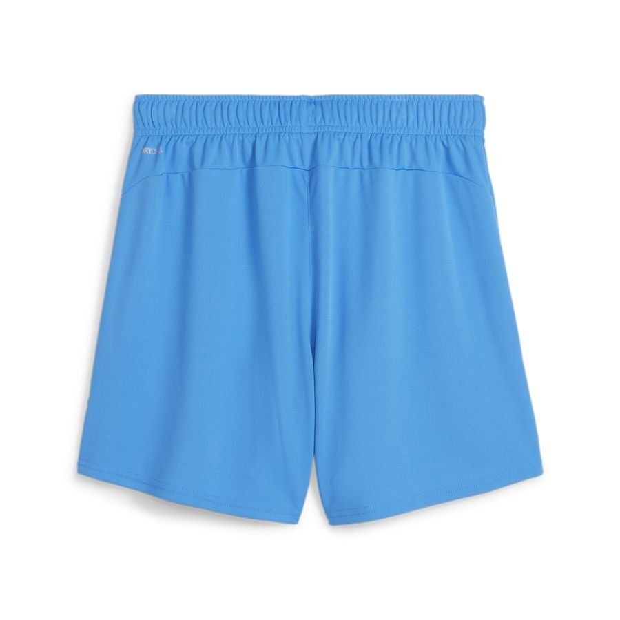 PUMA Short de Foot teamGOAL - Bleu/Blanc Femme