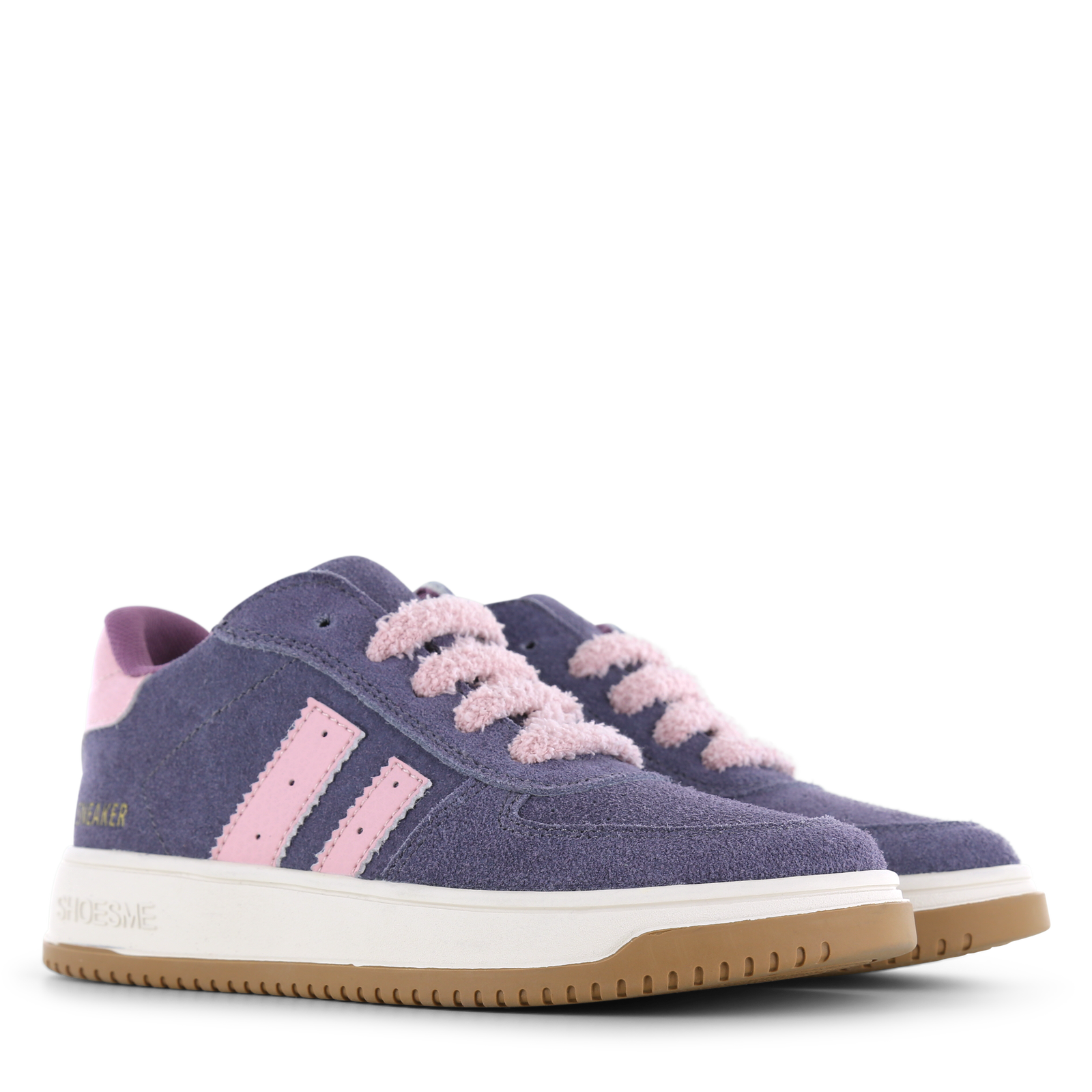 Shoesme lilafarbene Sneaker mit Reißverschluss